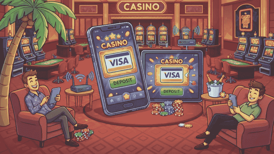 Mobile Visa casino gaming in Australia